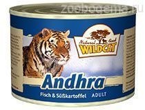 Wildcat Andhra Nassfutter (рыба и сладкий картофель) 200г