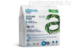 Аллева Холистик для взрослых кошек с океанической рыбой, коноплей и алое вера 1,5 кг/ALLEVA HOLISTIC CAT ADULT OCEAN FISH 1,5 KG (P00274H)