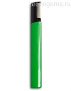 STANDART тримминговочный нож для жесткой шерсти зеленый с нескользящей ручкой
