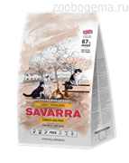 SAVARRA Light Cat Сухой корм для взрослых кошек с избыточным весом 400г Индейка/рис