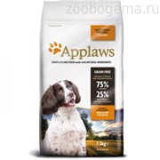 Applaws Dry Dog Chicken Small & Medium Breed Adult /для мелких и средних взрослых собак с курицей