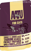 Паучи для кошек Индейка и Гусь (AATU FOR CATS TURKEY & GOOSE) WACTG85 | AATU FOR CATS TURKEY & GOOSE | 0.085kg | SKU: 20895 | AATU Консервы