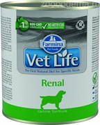 Vet Life Dog Renal паштет для поддержания функции почек у собак при почечной недостаточности 300 гр
