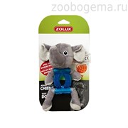 ZOLUX Игрушка плюшевая (хлопок+термопластичная резина) для собак "Слон"