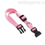 Ошейник CLUB C10/25 с пластиковым креплением розовый