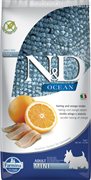 N&D OCEAN DOG HERRING AND ORANGE ADULT MINI 7KG