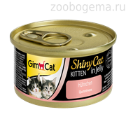 GIMCAT ShinyCat Консервы для котят «Цыпленок»