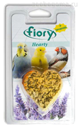 FIORY Био-камень для птиц HEARTY с лавандой в форме сердца