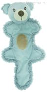 AROMADOG Игрушка для собак Мишка с хвостом 25 см голубой