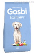 Gosbi Exclusive Fish Mini  корм низкозерновой с рыбой для мини пород