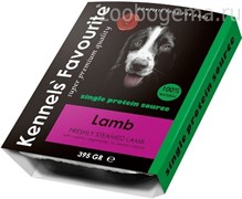 Kennels` Favourite 100% Lamb 395 gr