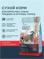 ТерриториЯ Кавказ Индейка с брусникой для взрослых собак средних и крупных пород, 12 кг MZB560018 - фото 12980