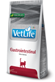 Вет Лайф диетический сухой корм для кошек при нарушении пищеварения VET LIFE NATURAL DIET CAT GASTRO-INTESTINAL, 2 кг MZB025340 - фото 13449