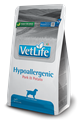 Вет Лайф гипоаллергенный со свининой и картофелем VET LIFE NATURAL DIET DOG HYPOALLERGENIC PORK & POTATO, 12 кг MZB040961 - фото 13519
