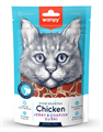 Wanpy Cat Лакомство для кошек «суши» из курицы с треской, 80 гр MZB811305 - фото 14572