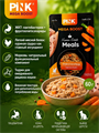 Pink MEGA BOOST пауч консервы для кошек Digestion Health "Курица с морковкой", 60гр MZB431508 - фото 14674