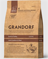 GRANDORF DOG Duck&Turkey MED&MAXI утка с индейкой для собак средних и крупных пород, 3 кг. MZB851041 - фото 14827