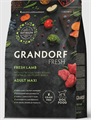 GRANDORF Fresh Dog Adult MAXI Lamb&Sweet Potato Свежее мясо ягненка с бататом для собак крупных пород, 3 кг MZB852970 - фото 14851