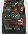 GRANDORF Fresh Dog Adult MED&MAXI Duck&Sweet Potato Свежее мясо утки с бататом для собак средних и крупных пород, 1 кг MZB852949 - фото 14875