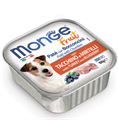 Monge Dog Fruit консервы для собак индейка с черникой, 100 гр MZB013208 - фото 15943