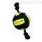 Karlie Игрушка д/собак плавающий мяч, 13 см, черно-желтый - фото 7312