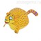 Игрушка д/собак - Гепард, мягкая, особо прочная, с пищалкой FAT CAT PLUMPIES - CHEETAH - фото 8126