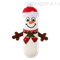 GIGWI Маленький снеговик с пищалкой - фото 8586